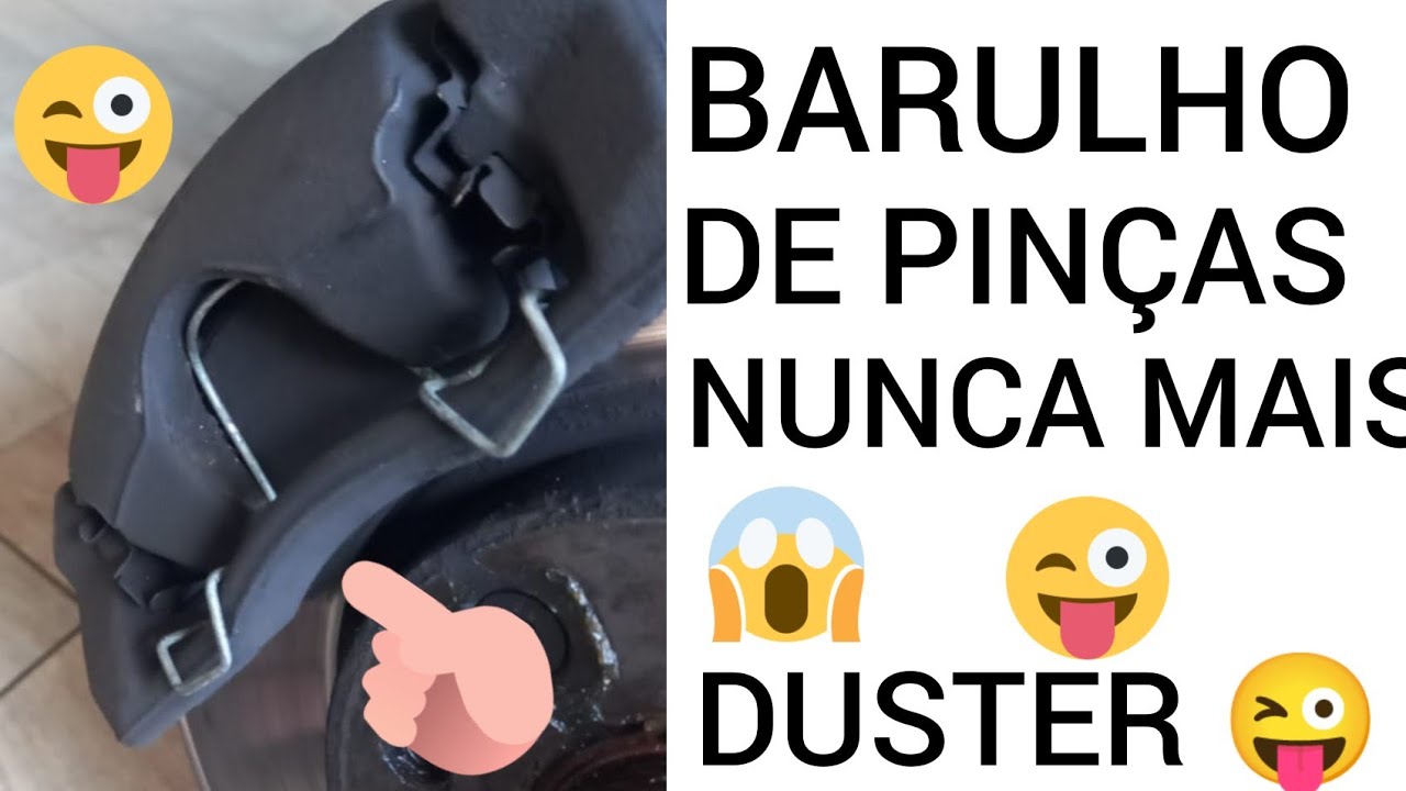 ACABANDO DE VEZ COM BARULHO NA PINÇA DE FREIO DA RENAULT.😜😜