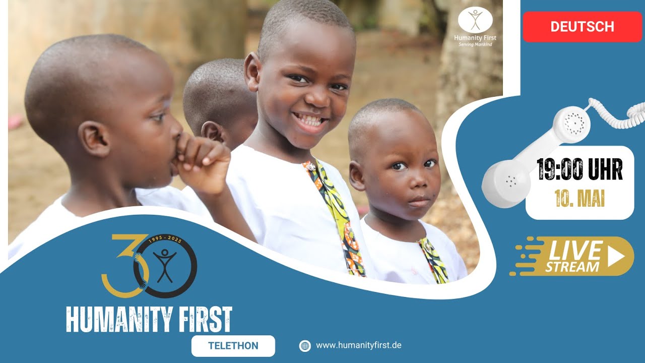 30 Jahre Humanity First | Telethon 2025 (Deutsch)