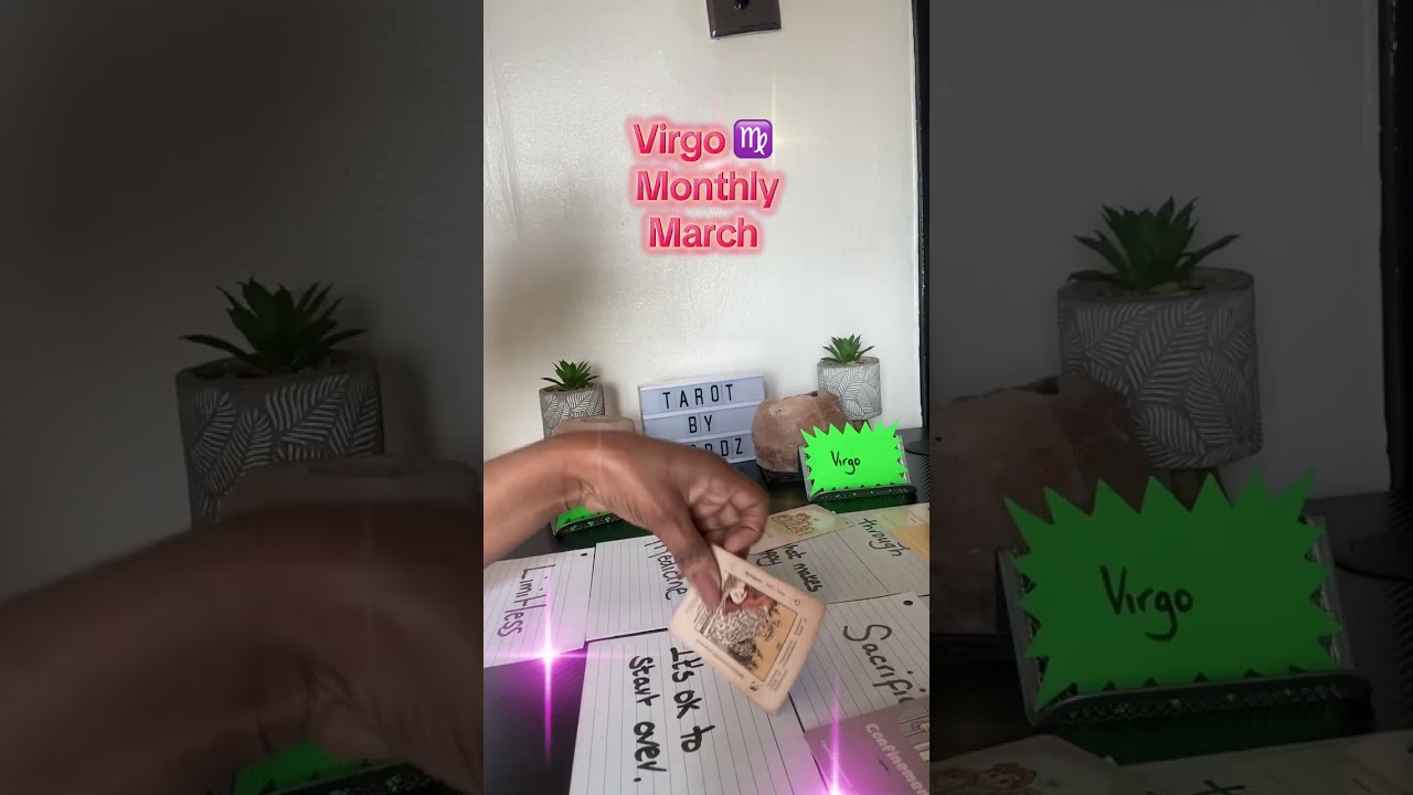 Virgo ♍️ Limitless! Match monthly reading #virgo #tarot #money #career #family 