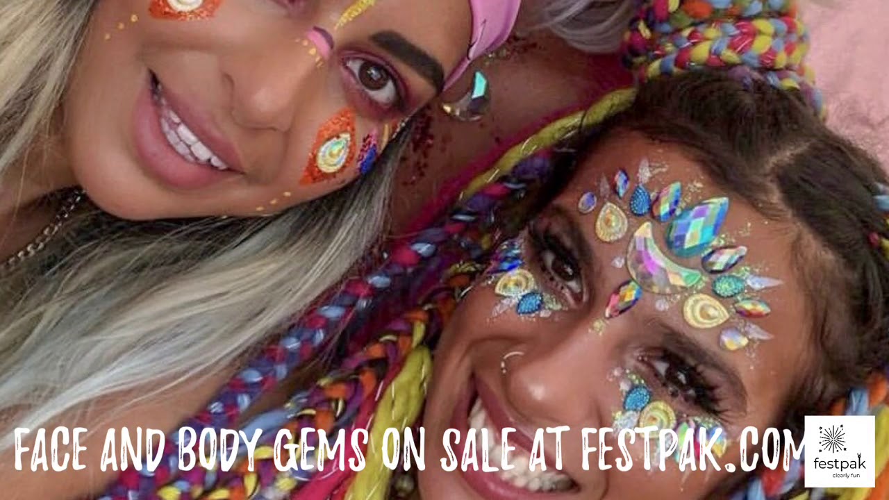 Face and body gems on sale at festpak.com