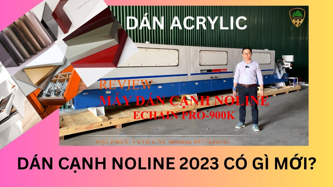 REVIEW Máy dán cạnh KHÔNG đường line 2023 có gì khác không? Pro-900K