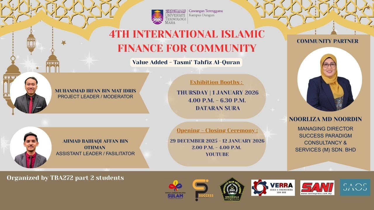 4th International Islamic Finance Program for the Community