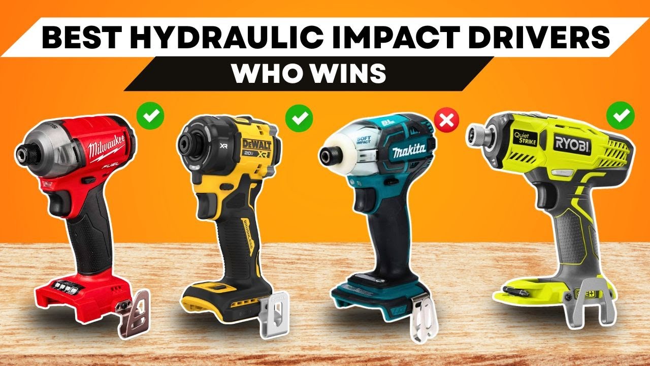 The 5 Best Hydraulic Impact Drivers of 2026 | The Best Silent Impact Driver? Hydraulic Models Tested
