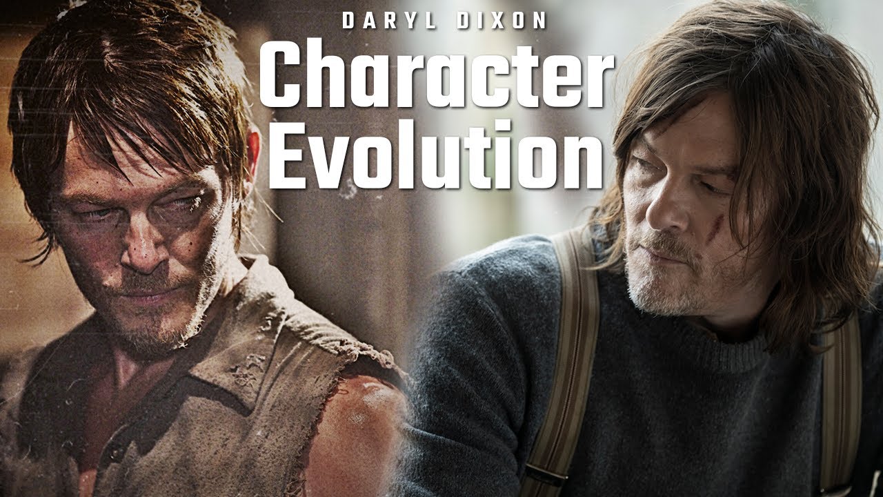 Daryl Dixon's Character Evolution - From 