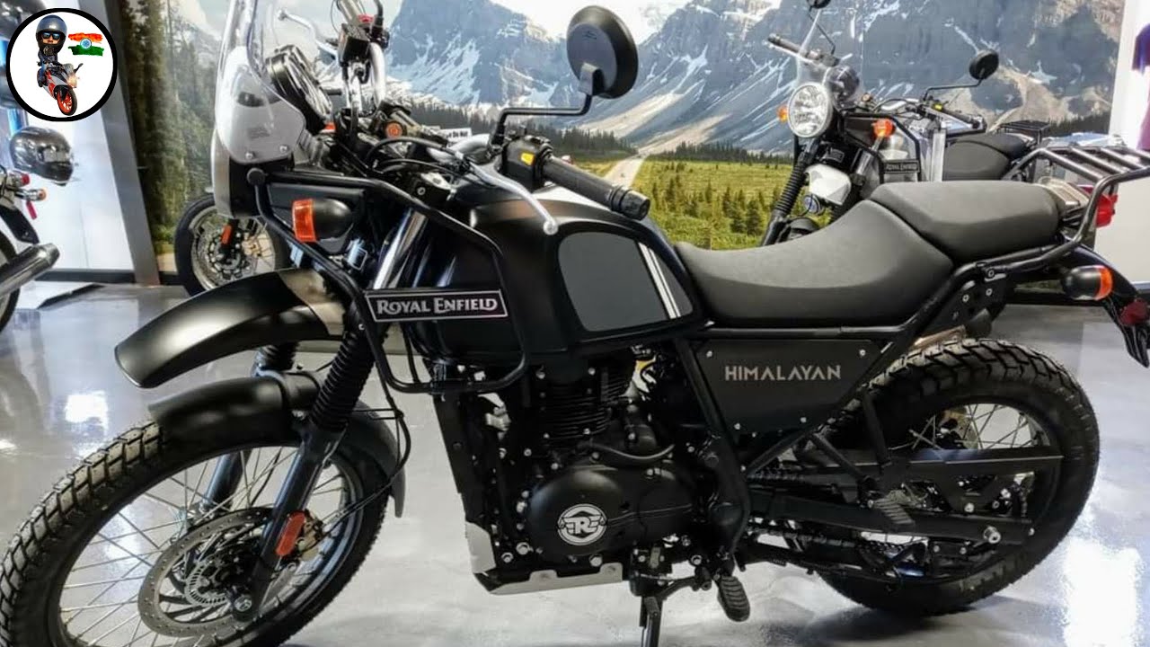 Royal Enfield Himalayan BS6 - Overview | 2021 New Granite Black Color Walk-around Video