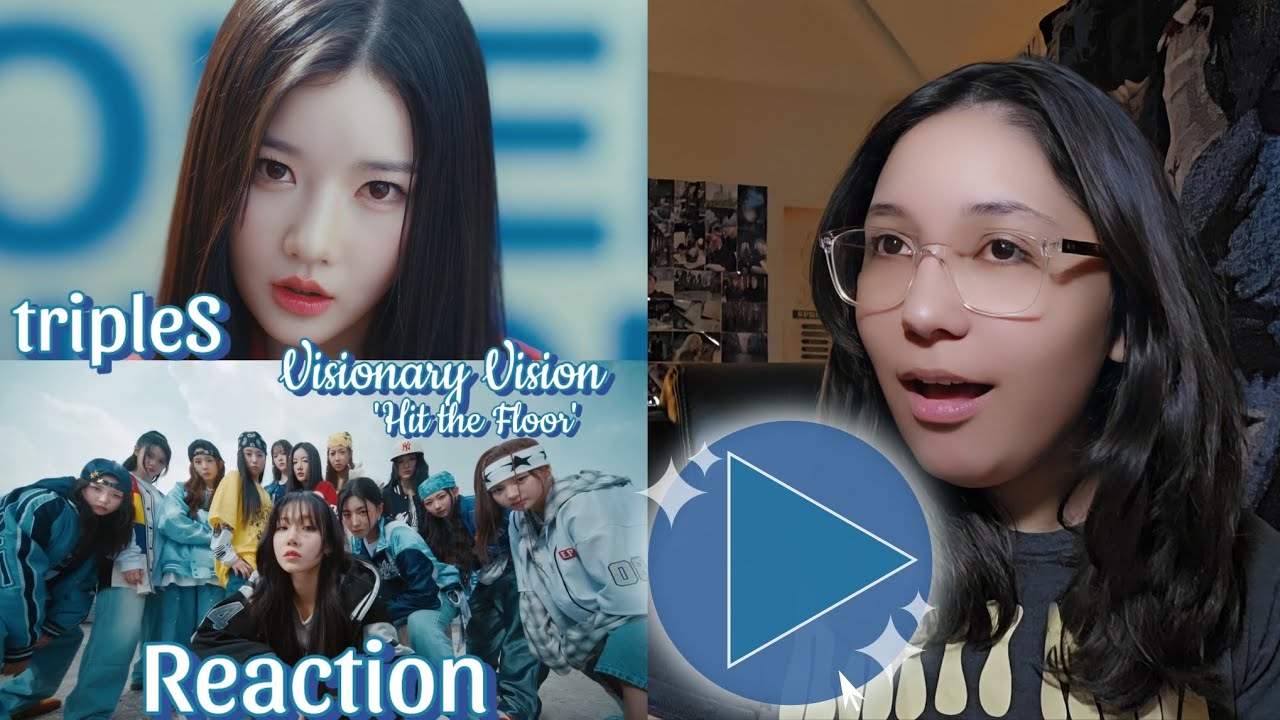My First Time Reacting to tripleS- Visionary Vision 'Hit the Floor' ✨🎧