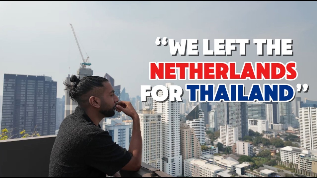 He Left the Netherlands With His Girlfriend so They Could Experience Life in Thailand | Condo Tour