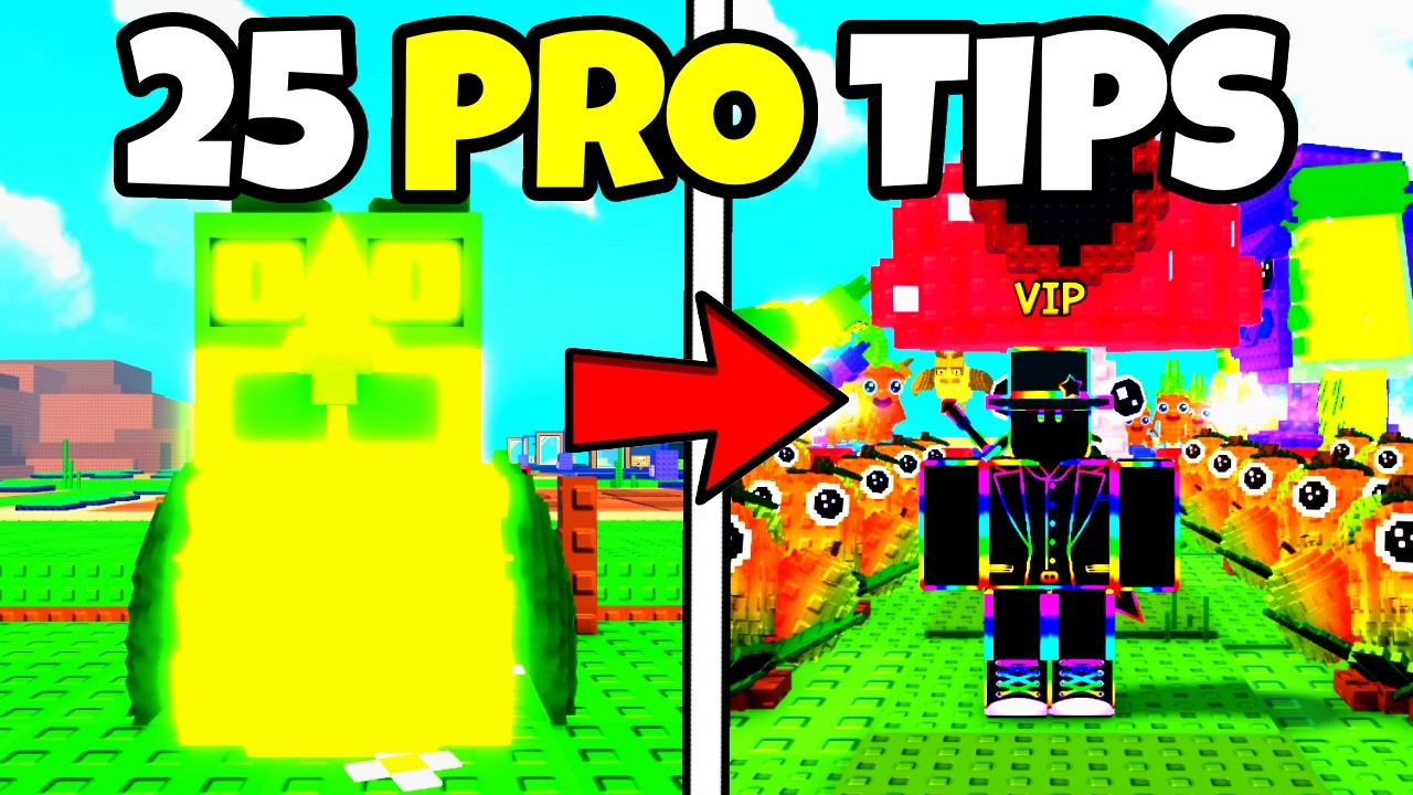25 ПРОФЕССИОНАЛЬНЫХ СОВЕТОВ И ПОДСКАЗОК в Plants Vs Brainrots Roblox!