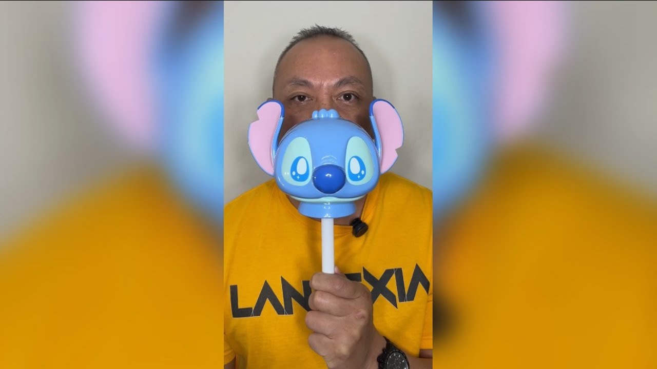 👂ASMR DISNEY LILO & STITCH FIGURINE LOLLIPOP CANDY (2 FLAVORS) EATING SOUNDS👂ORIGINAL LENGTH👂