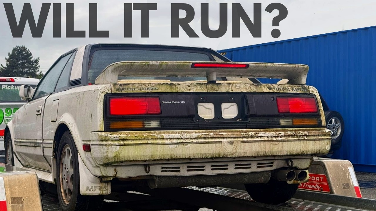 Abandoned Supercharged AW11 Rescue