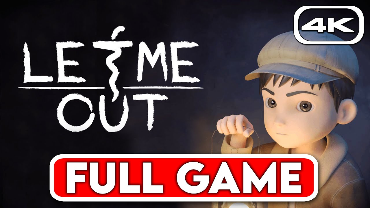 LET ME OUT Gameplay Walkthrough FULL GAME [4K 60FPS] - No Commentary