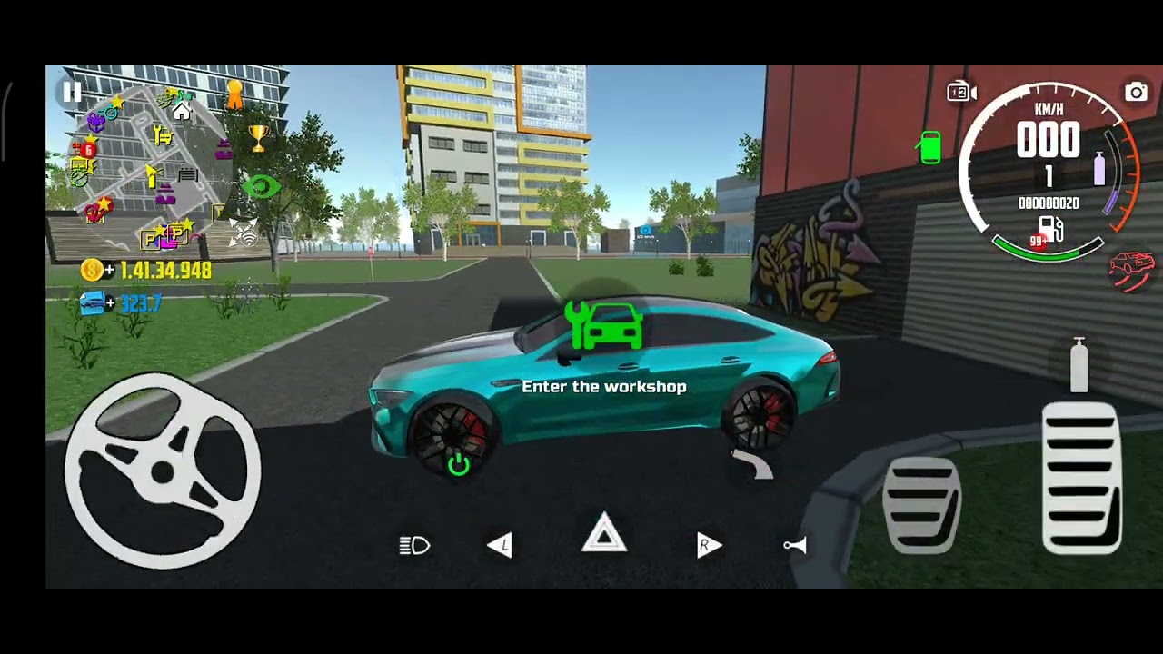 AMG modification full video in Car simulator 2