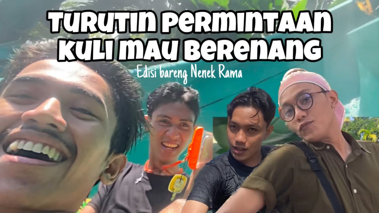 KULI NGAMBEK NGIDAM BERENANG || Keseruan Pergi ke TheJungle Bersama DAFZIK dan Nenek Rama