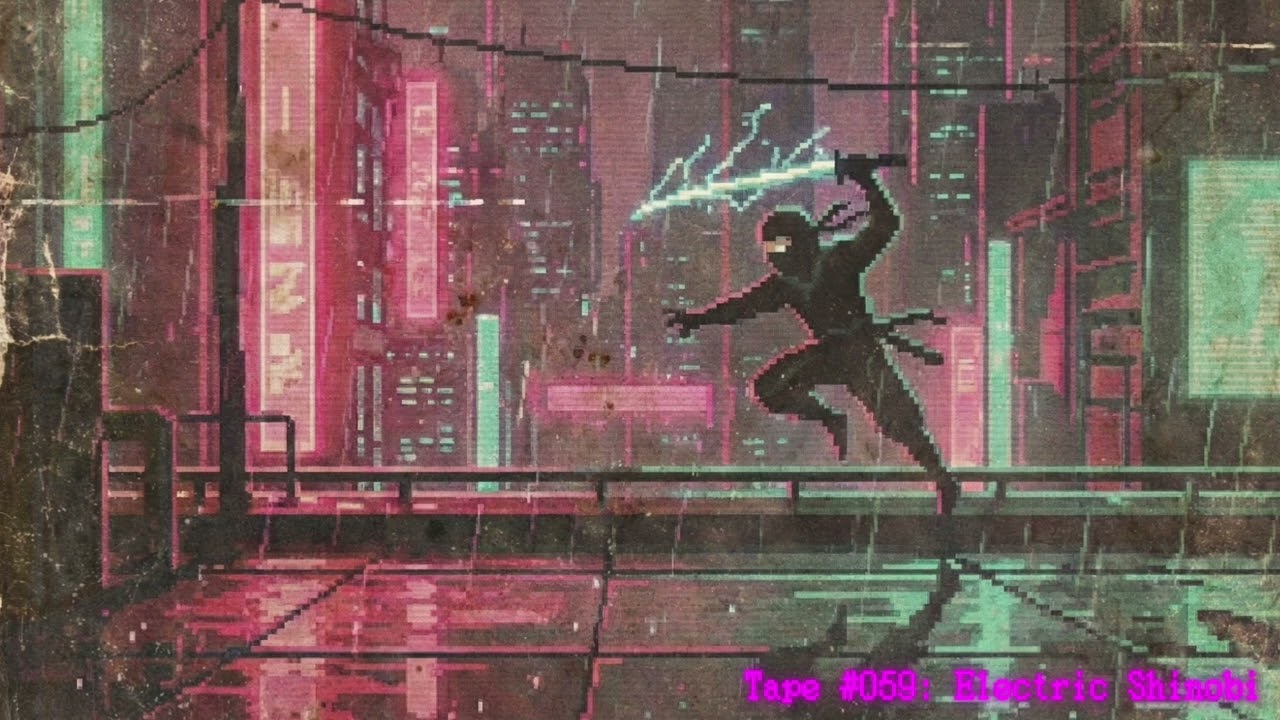 Cyber Ninja Chiptune | Electric Shinobi【Lost Arcade Tapes 