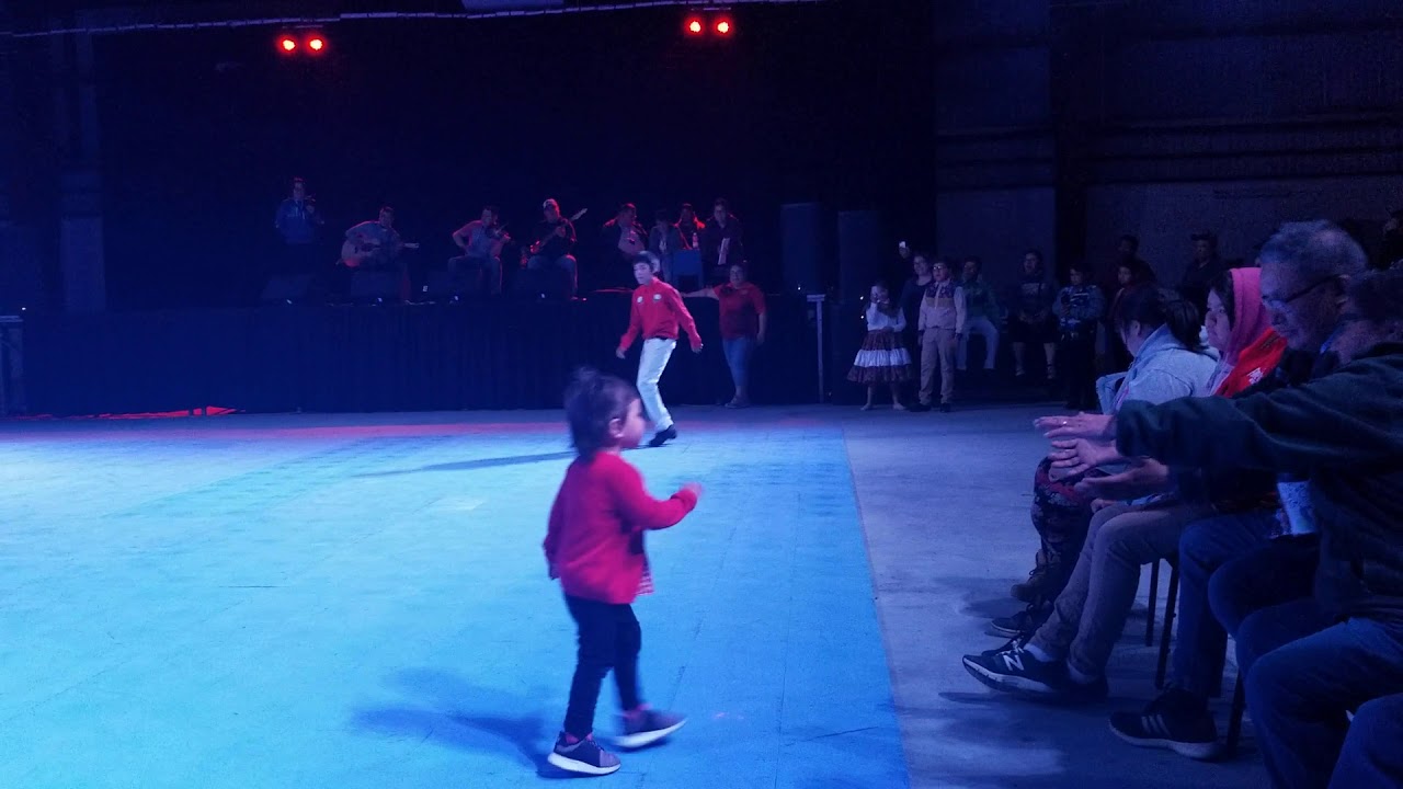 Boys dance competition