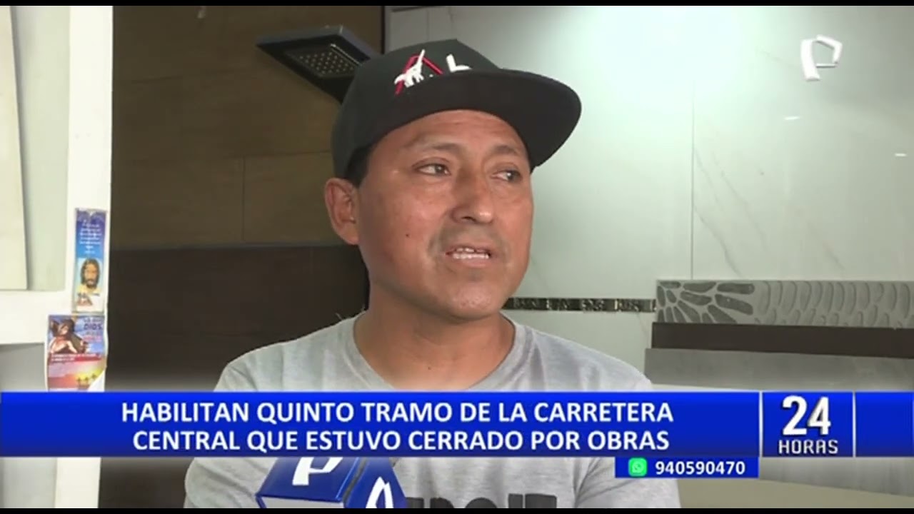 Carretera Central: ATU reabre tramo que estuvo cerrado por siete a&ntilde;os