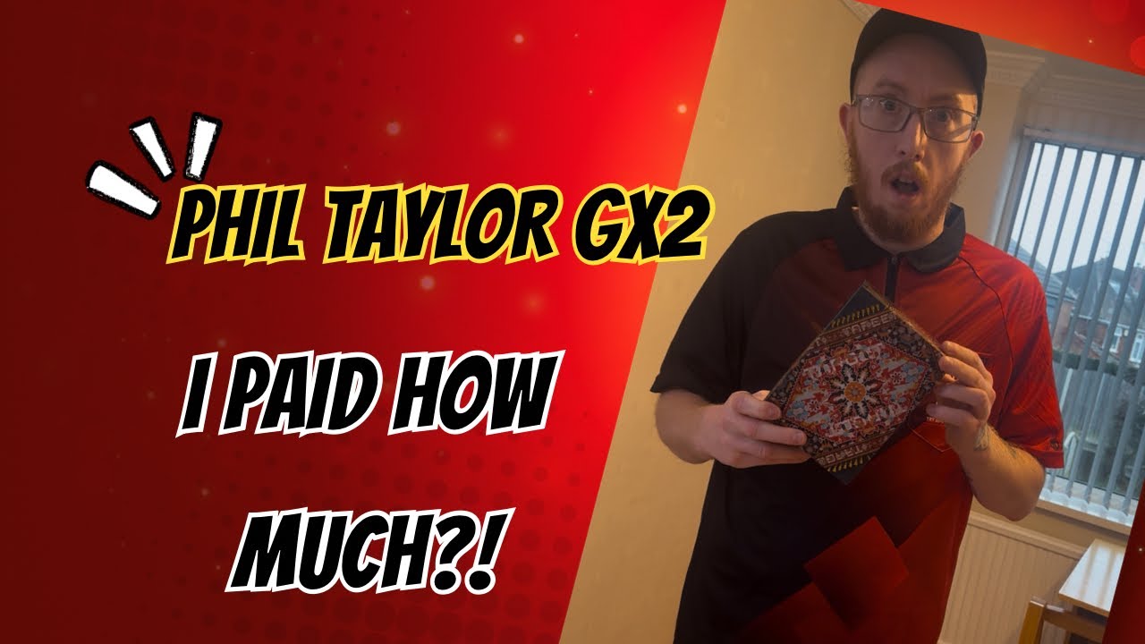 Unboxing Phil Taylor GX2 Darts 