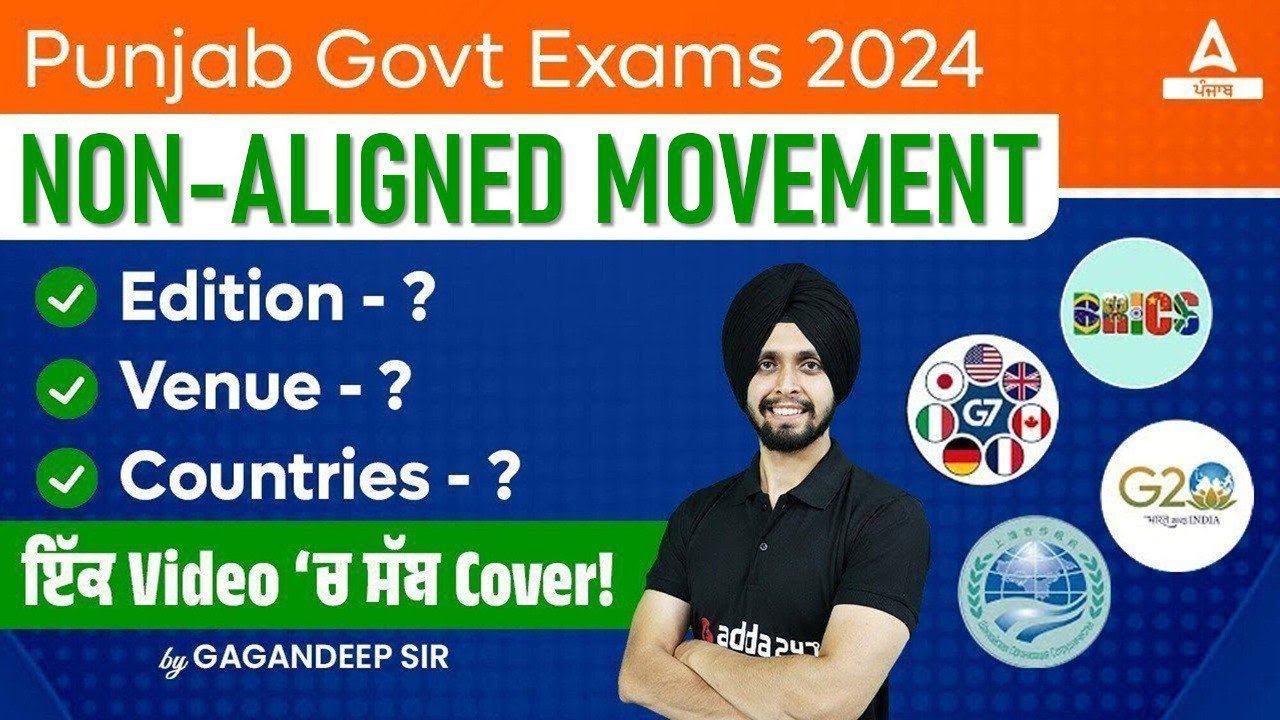 Non Aligned Movement | Current Affairs Today | MCQs By Gagan Sir