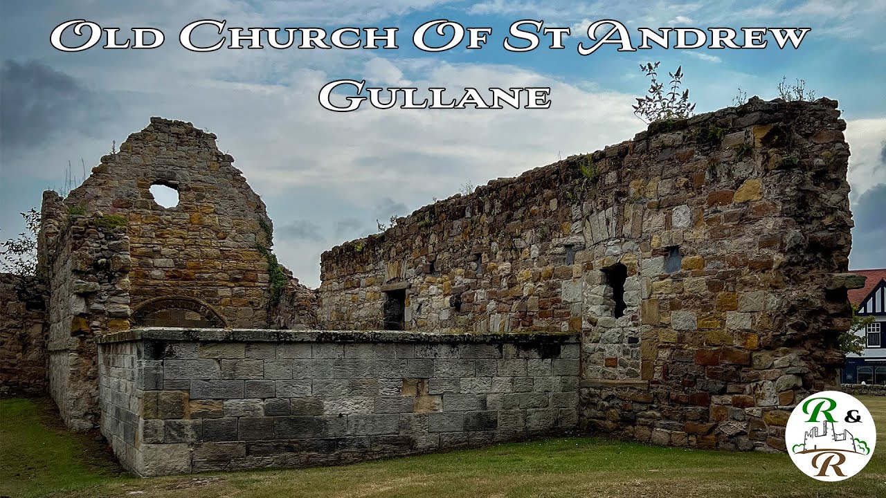 Old Church of St Andrew, Gullane, East Lothian - a kirk buried by sand? St Andrew's Kirk