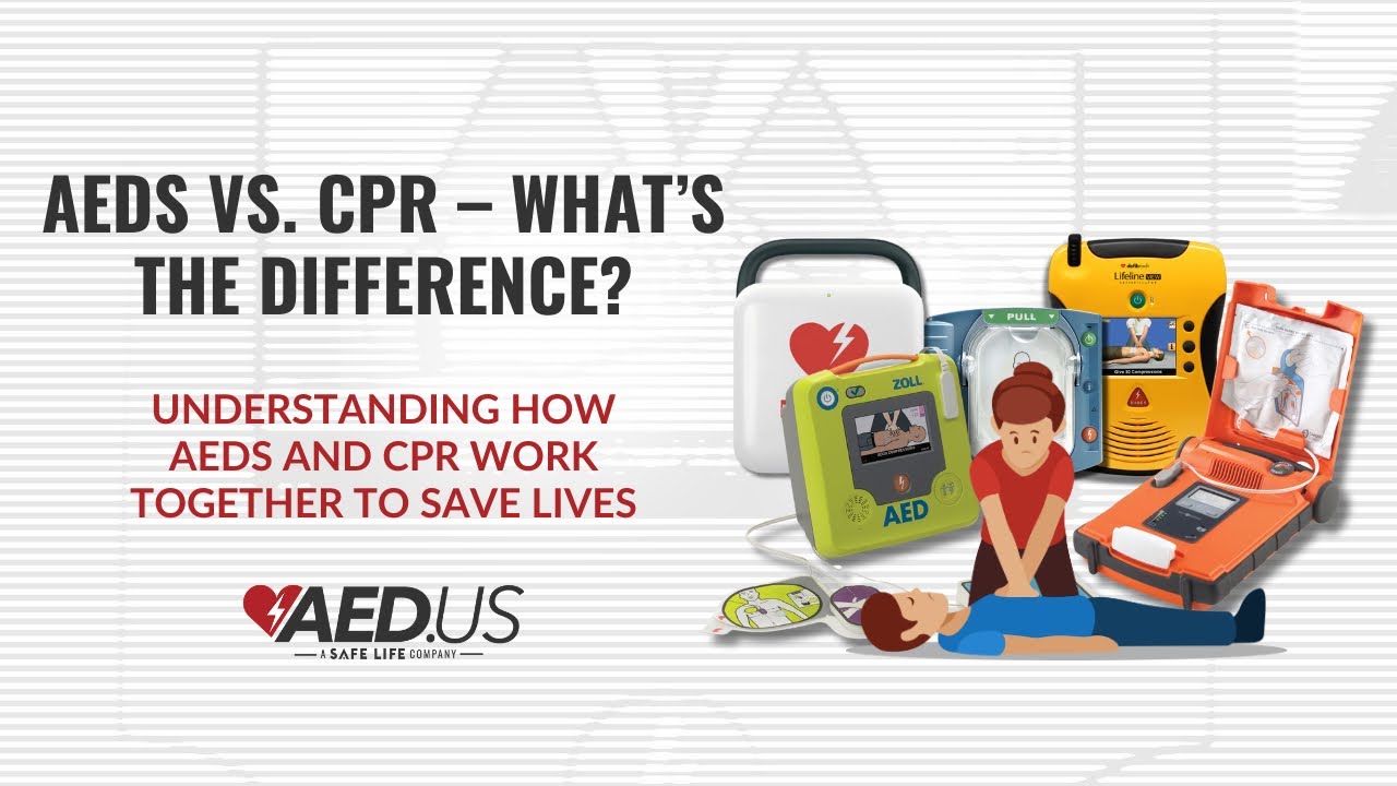 AEDs vs. CPR: When to Use Them & Why Both Matter
