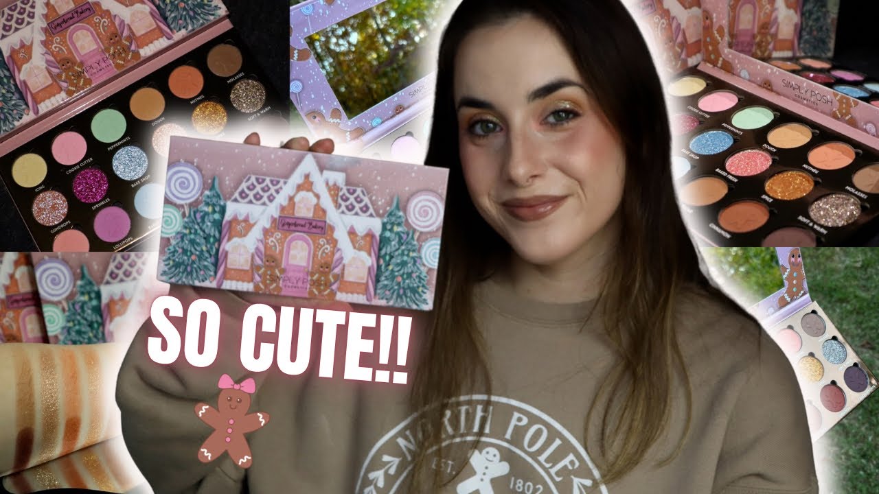 *НОВИНКА* Палитра теней GINGERBREAD BAKERY от Simply Posh Cosmetics | Образцы, образцы и крупные ...