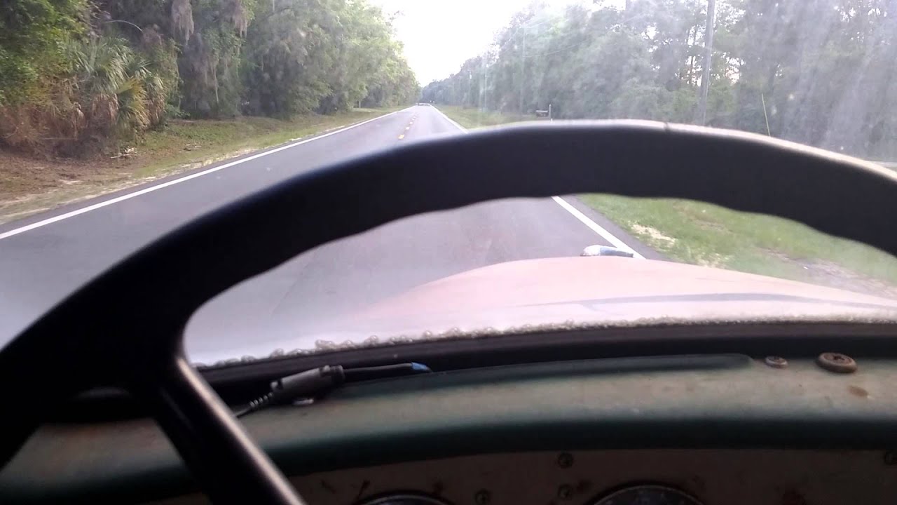1955 International R130 Driving For The First Time