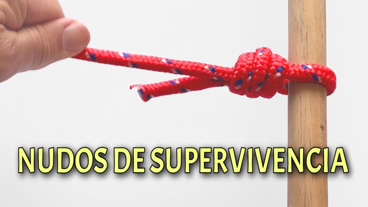 TOP 3 nudos de SUPERVIVENCIA Imprescindibles