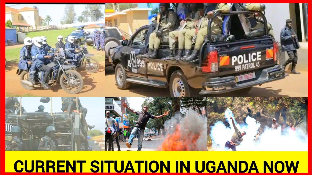 happening now live! Tension high in Uganda|Election day live uganda, Current situation in Uganda now