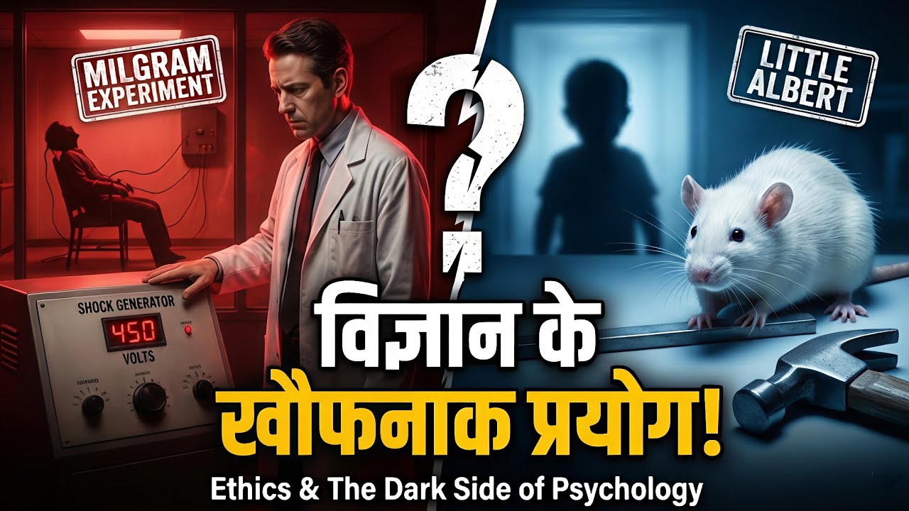 विज्ञान का सबसे खौफनाक प्रयोग! 😨 (Milgram Experiment) | Ethics in Psychology