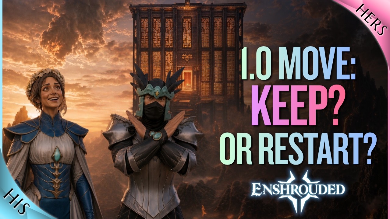 Enshrouded 1.0: начинать заново или оставить свой мир? Не удаляйте, пока не посмотрите