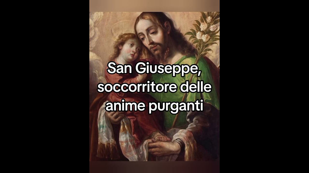 San Giuseppe, soccorritore delle anime purganti