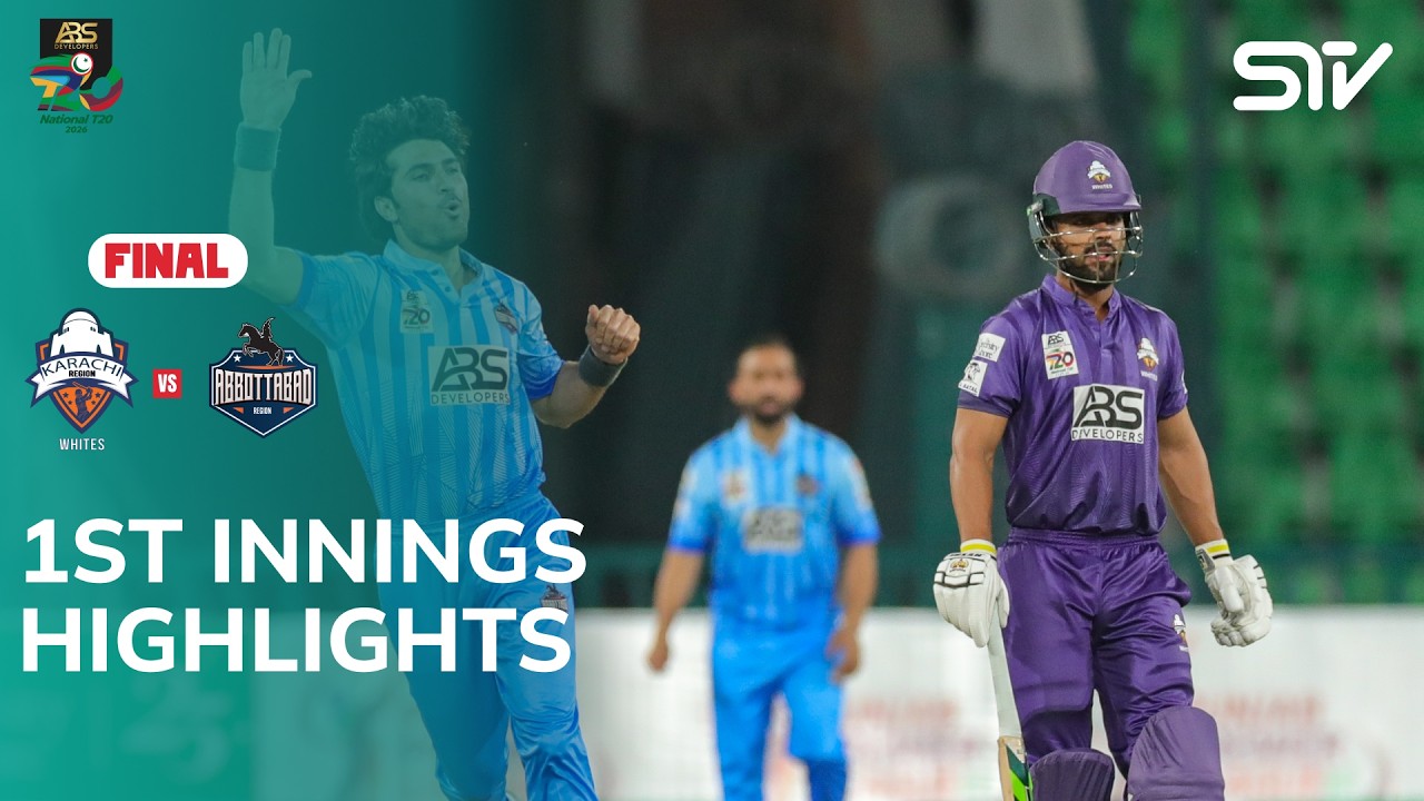 1st Innings Highlights | KHI-W vs ABT | Final | ABS Developers National T20 Cup | MZA1H