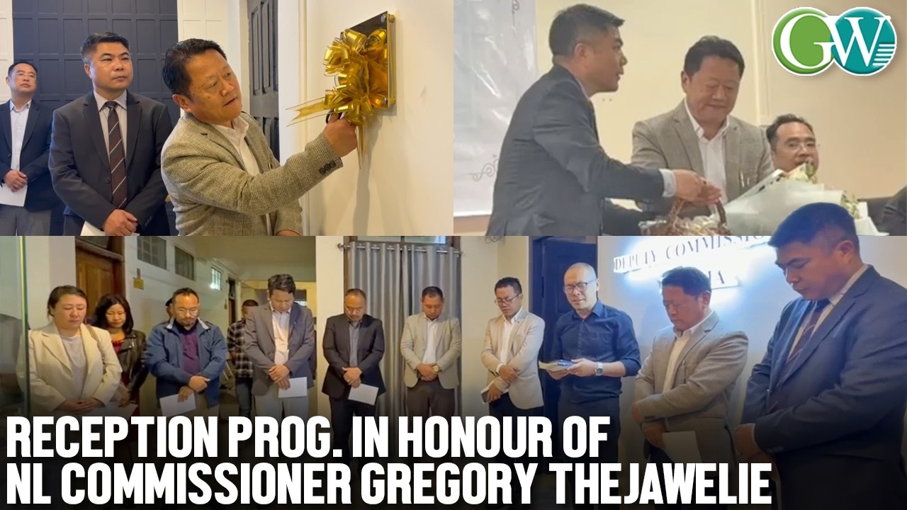 KOHIMA DC OFFICE HOLDS RECEPTION PROGRAM OF GREGORY THEJAWELIE; RE-DEDICATES DC OFFICE