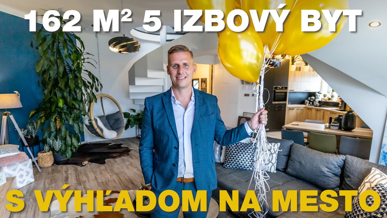 PÄŤIZBOVÝ 162 M2 BYT S VÝHĽADOM NA MESTO