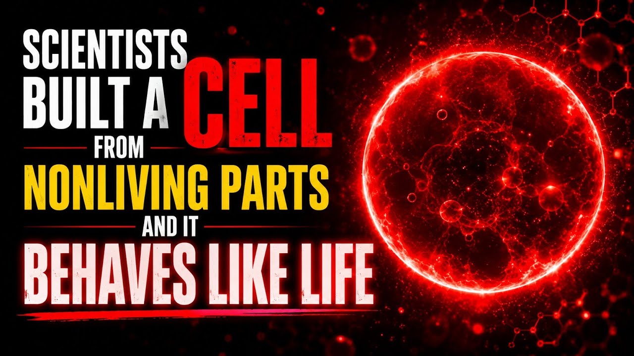 Scientists Built a Cell From Nonliving Parts and It Behaves Like Life