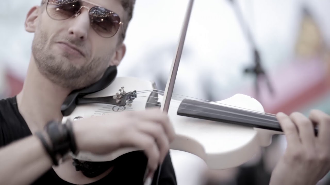 Dámian Zantedeschi - Moves like jagger -  Violin Cover - Ao Vivo