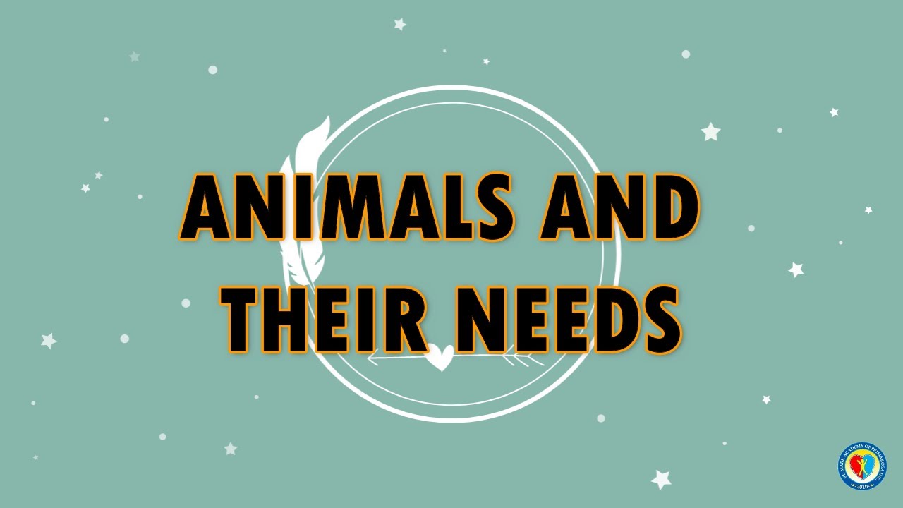 ANIMALS AND THEIR NEEDS