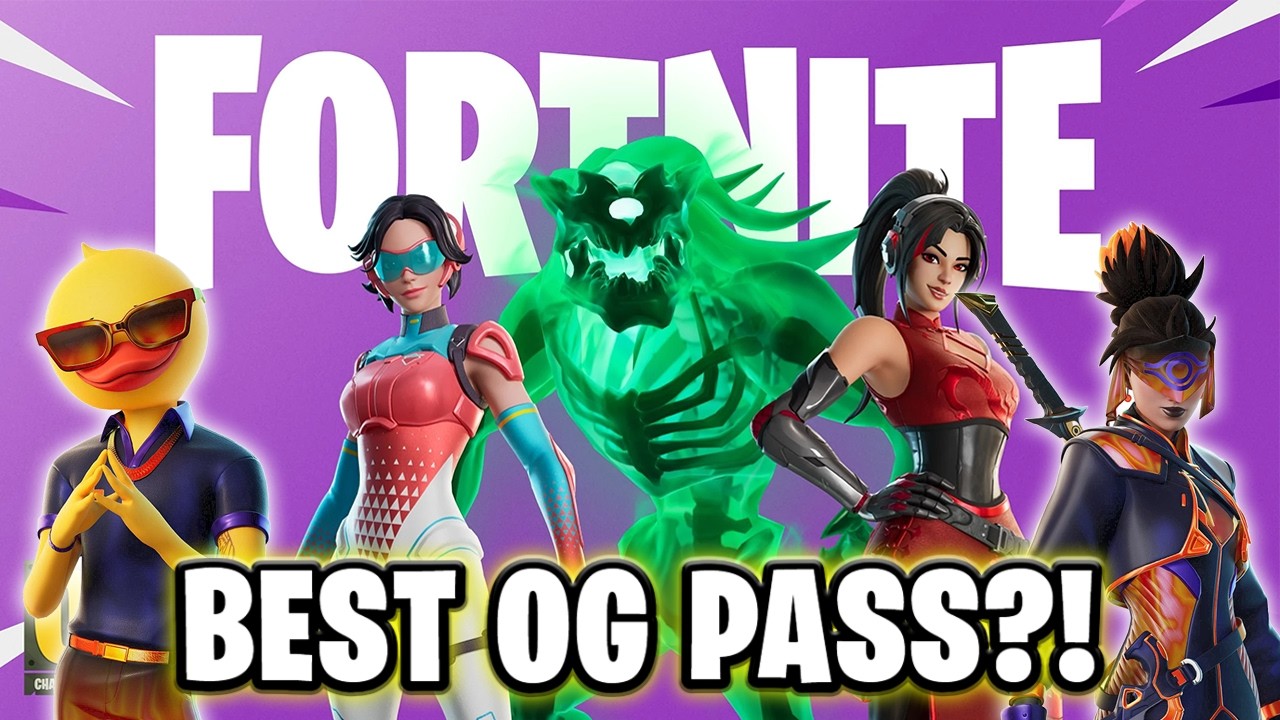 РЕАКЦИЯ на пропуск Fortnite OG 9-го сезона И суперстили 3-го сезона!