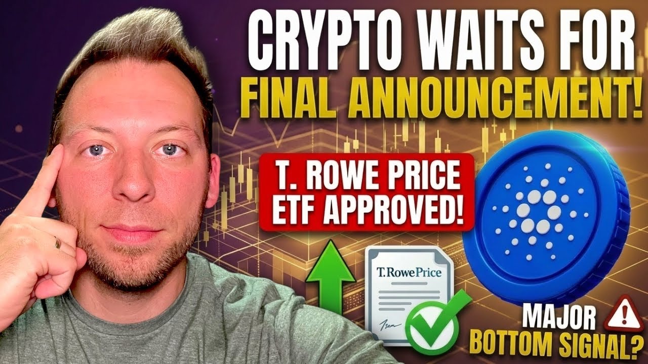 CARDANO ADA &mdash; В ожидании итогового анонса! ETF T. Rowe Price одобрен! Сигнал о достижении дна?