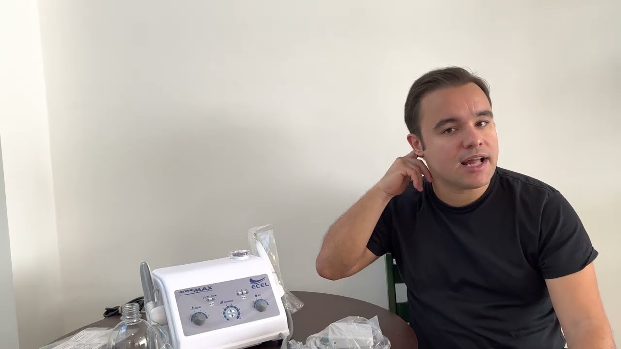 Ultrassom e Jato de Bicarbonato Ecel Sonic Max Plus - Unboxing e Primeiras Impressões