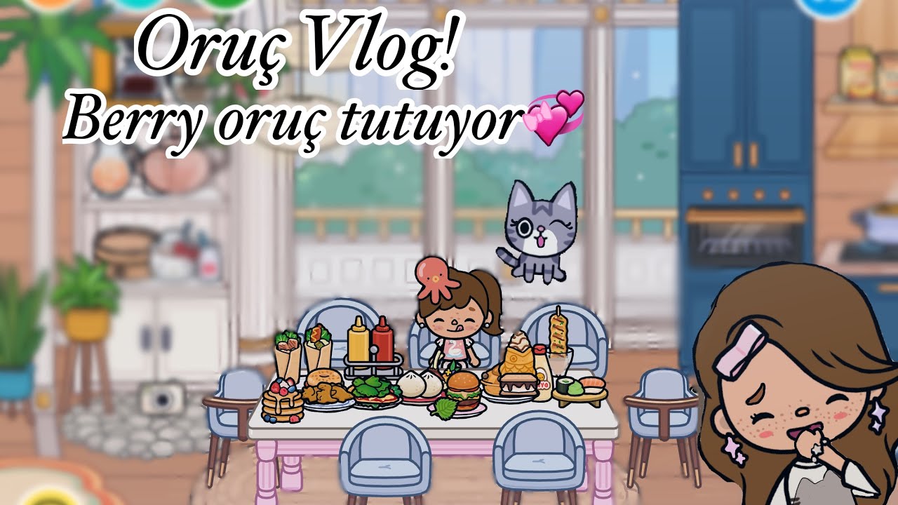 Oruç Vlog!Berry oruç tutuyor💓