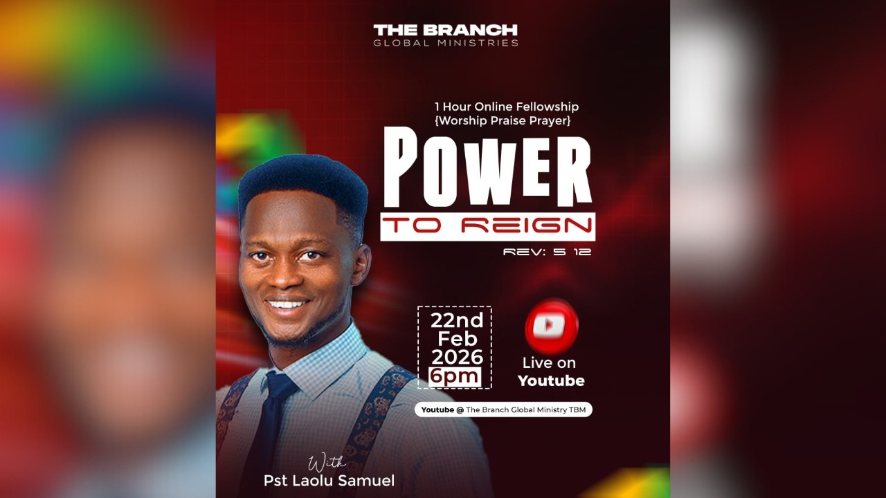 POWER TO REIGN (Rev 5:12)