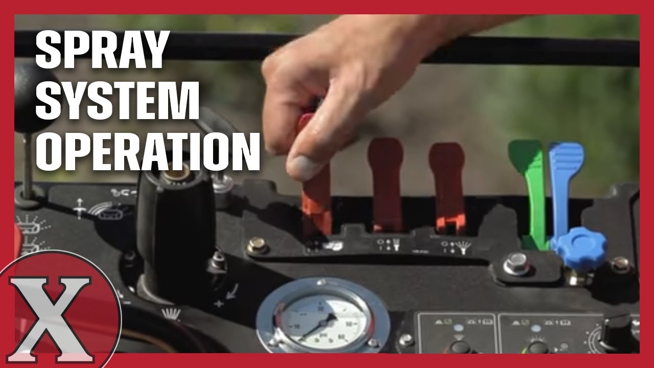 Exmark Spreader-Sprayer: Spray System Operation - Part 5