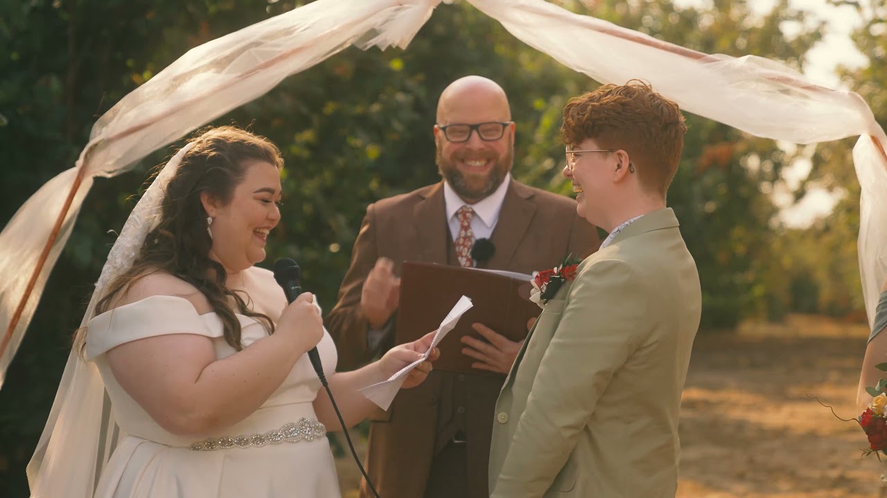 Morgan and Phoebe - Full Wedding Ceremony - 09.16.21 - The Old Schoolhouse, Newberg Oregon