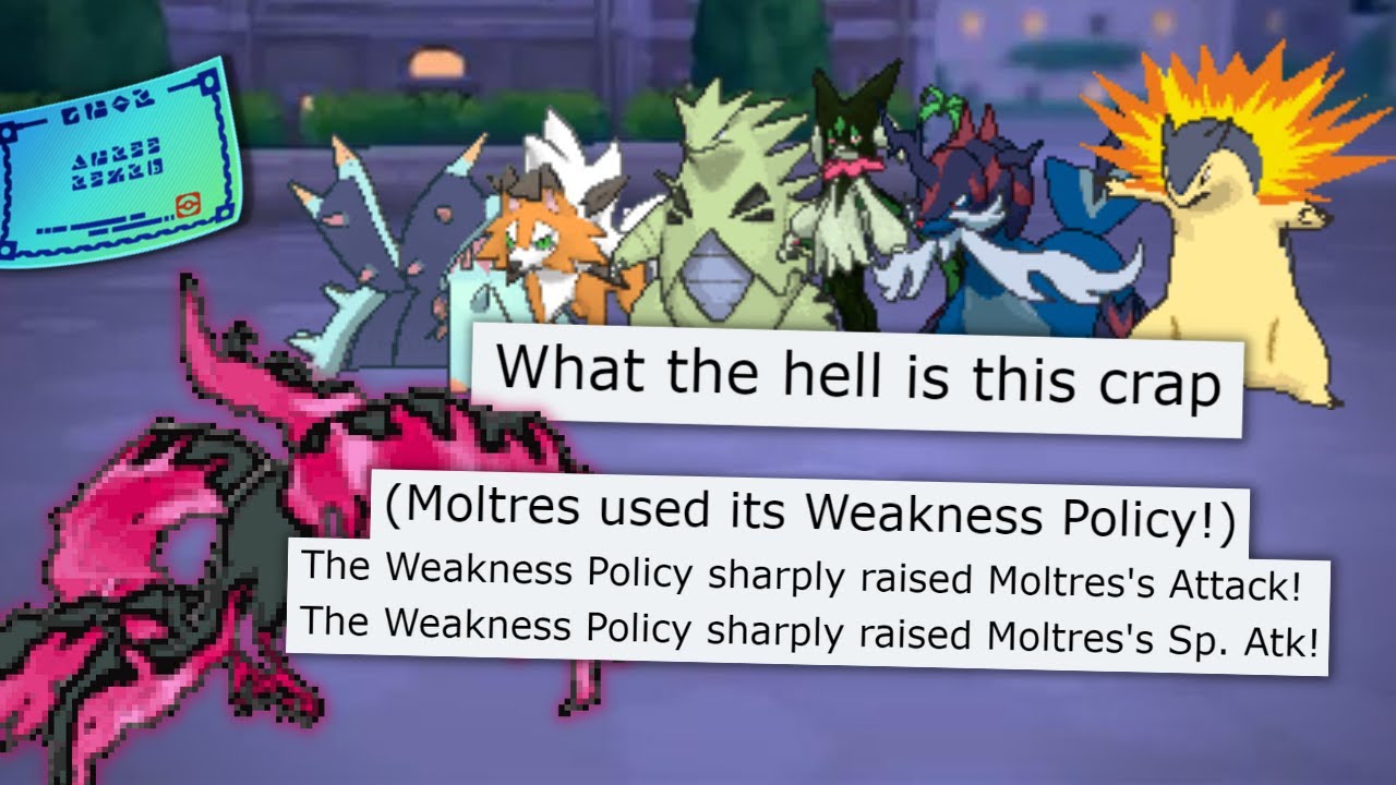 Weakness Policy Galarian Moltres (pokemon showdown SWEEP)