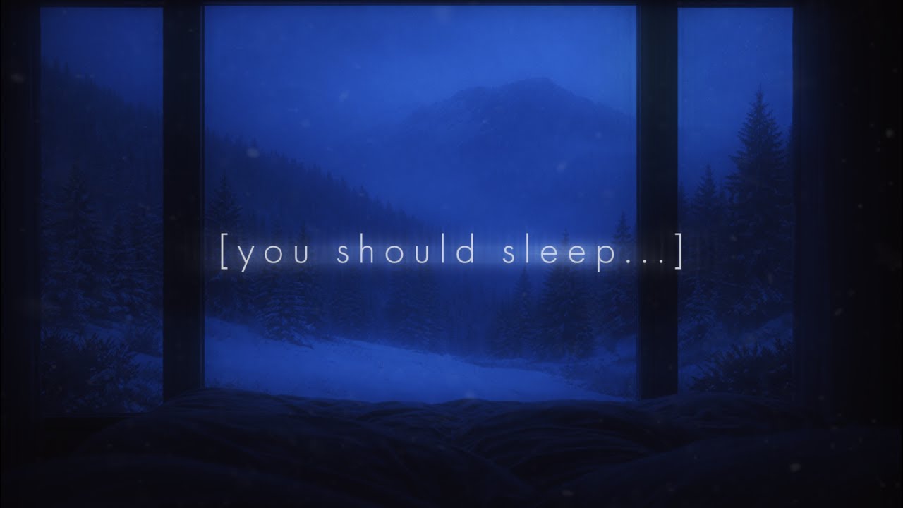 you should sleep