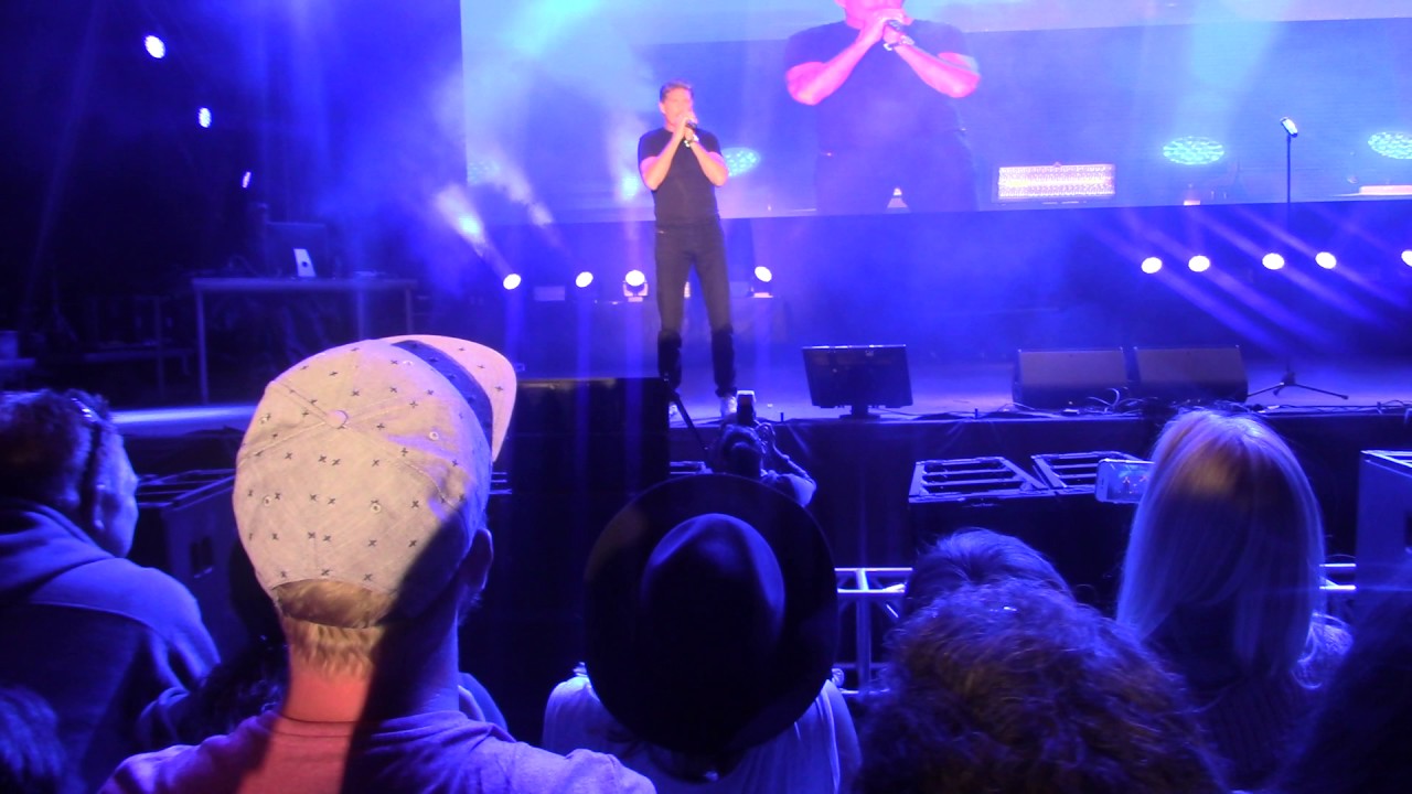 David Hasselhoff Dobrý festival Prešov 2017