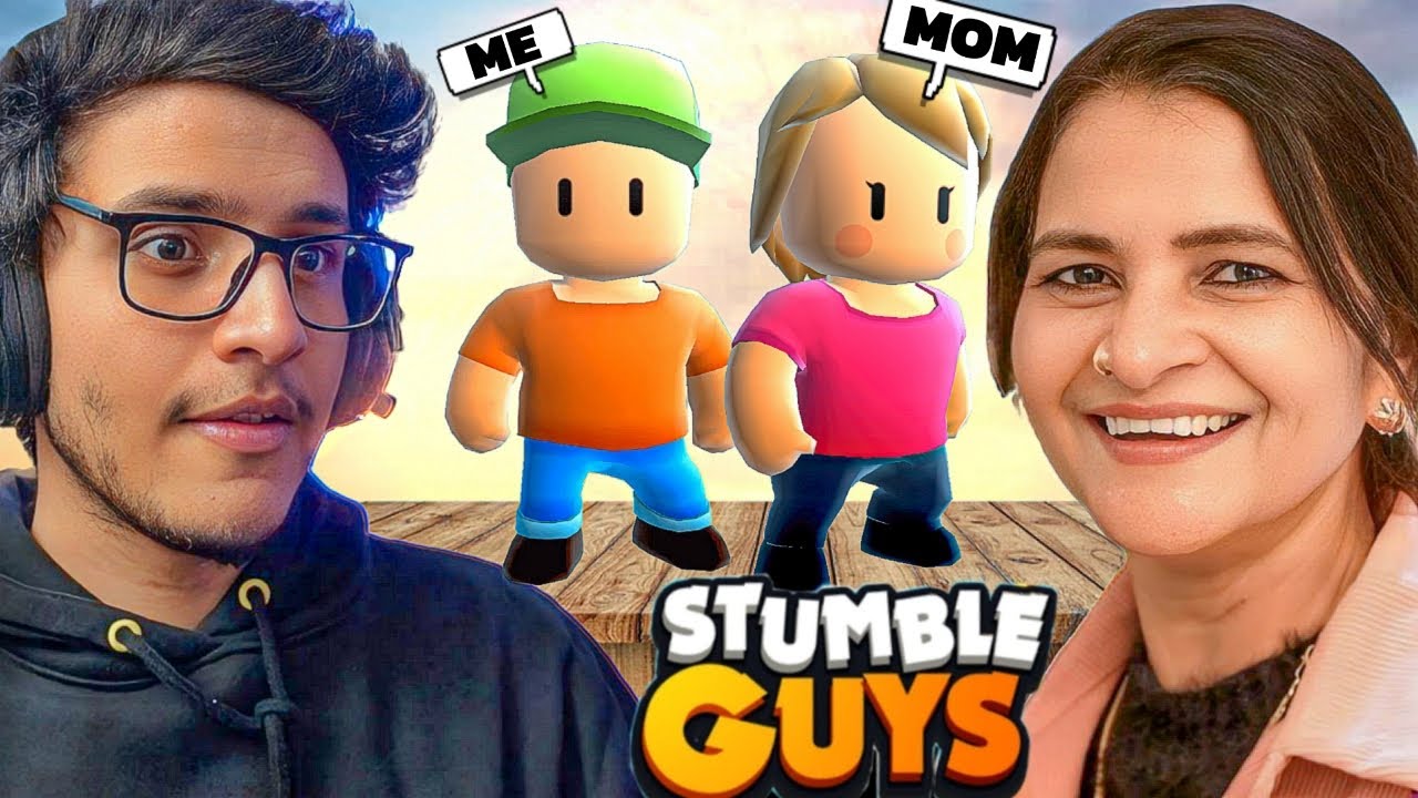 Stumble Guys with Mummy was Super Funny