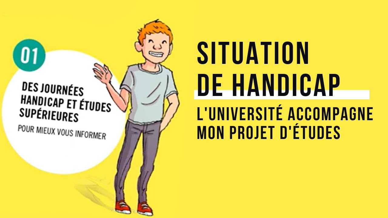 Guide de l'étudiant en situation de handicap / Épisode 1