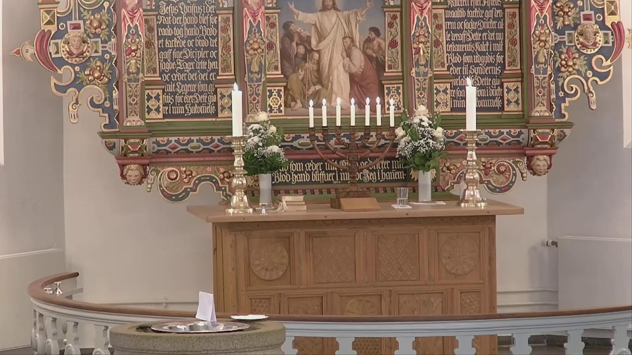 Skjern Kirke - Højmesse kl. 10.30 v. Poul Nyborg - Seksagesima søndag.